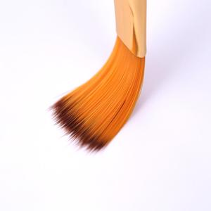 Sucrerie En Plastique Tige Brosse Deux-couleur Nylon <span class=keywords><strong>Cheveux</strong></span> Plat Pic Aquarelle Peinture Brosse Ensembles Pour Enfants - Product Image 4