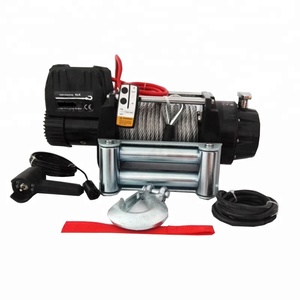เครื่องกว้านไฟฟ้าสำหรับรถออฟโรด4x4เครื่องกว้าน12000lbs ความจุ13000lbs 12V สำหรับรถ <span class=keywords><strong>ATV</strong></span> UTV SUV - Product Image 3