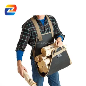 Log Firewood Carrier Apron