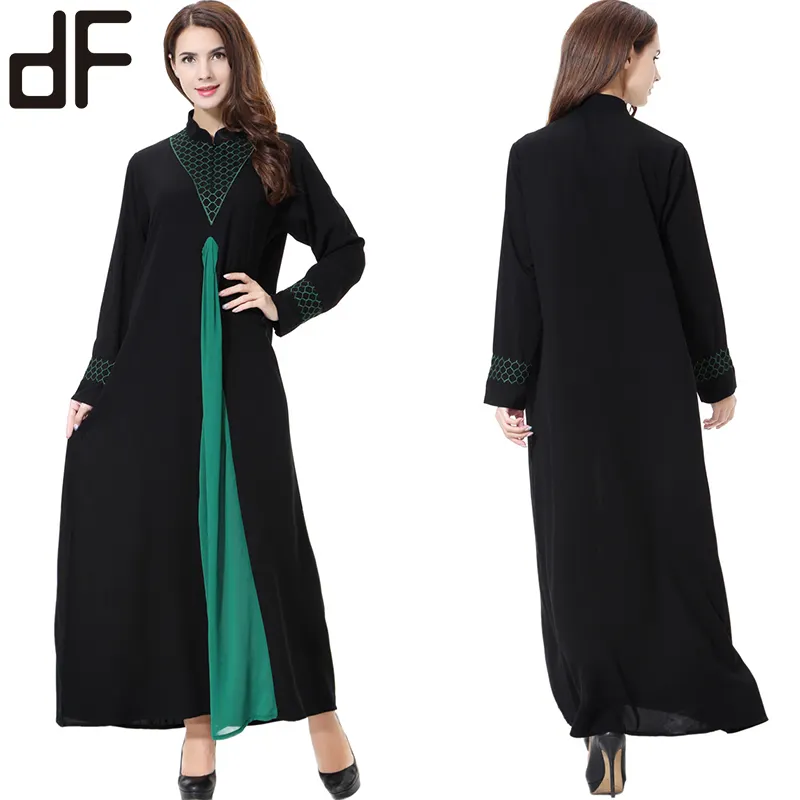 Groothandel Murah Perempuan Jubah Korea Abaya Stof Abaya Van Jeddah Maleisië Moslim Etnische Vrouw Kleding