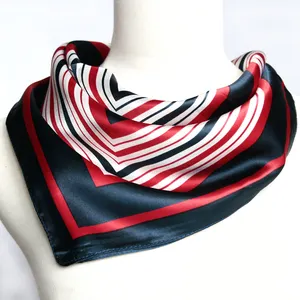 scarf custom made custom scarf logo satin head scarf headwear bandana custom design printing polyester bandanas