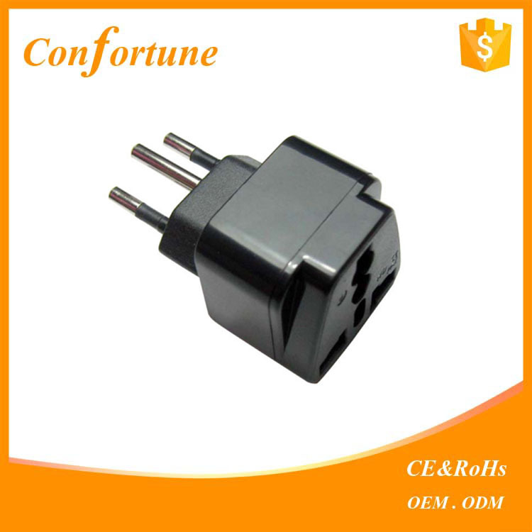 Type J 3 Pin Plug diamant suisse Voyage Adaptateur Adaptateur pour Suisse Suisse puissance adaptateur plug