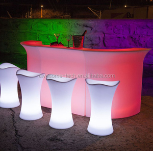 Barra de <span class=keywords><strong>Bar</strong></span> Iluminada LED RGB de 16 <span class=keywords><strong>Colores</strong></span> con Control Remoto de Plástico Moderno y Portátil, Muebles para Eventos al Aire Libre, Fiestas y Clubes - Product Image 2