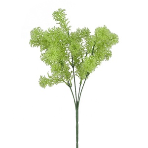 XQ-4788 رخيصة 5 فروع الفانيليا الاصطناعي العشب البلاستيك بوش ل بونساي الزخرفية - Product Image 6