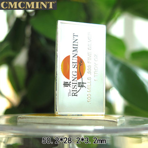 Kostenloses Muster: Wolframbarren Vergoldet, Souvenir-Münze, Silberbarren 1 oz Edelmetall - Product Image 2