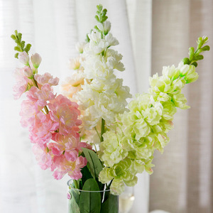YI WU ZERO vendita calda giacinto artificiale vero tocco di alta qualità fiore di seta artificiale viola per la casa decorazione della festa di nozze - Product Image 1