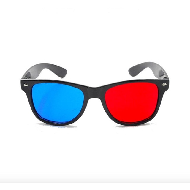 Factory Price Universal Type 3D Glasses Red Blue Cyan Anaglyph 3D Glasses