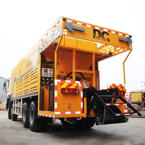 Mikro Permukaan Paving Aspal Lumpur Mesin Segel Langka Bubur Seal Coat Kendaraan Aspal Lumpur Segel Truk Trotoar Perawatan