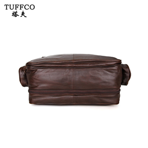Véritable Cuir Hommes Classique D'affaires Ordinateur Portable Grande Serviette Pour Les Avocats - Product Image 5