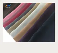 Sıcak satış % 100% polyester 50d yün şifon düz boyalı kumaş için kadın