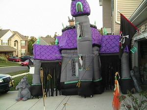 ליל כל הקדושים Haunted <span class=keywords><strong>Castle</strong></span> שומרי סף מתנפח, haunted <span class=keywords><strong>castle</strong></span> מתנפח למכירה - Product Image 3