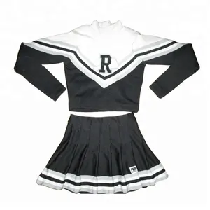 Custom Long Sleeve Girls Cheap Wholesale Cheerleading Dress