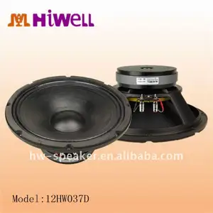 600W peak of pro sound 12 inch woofer