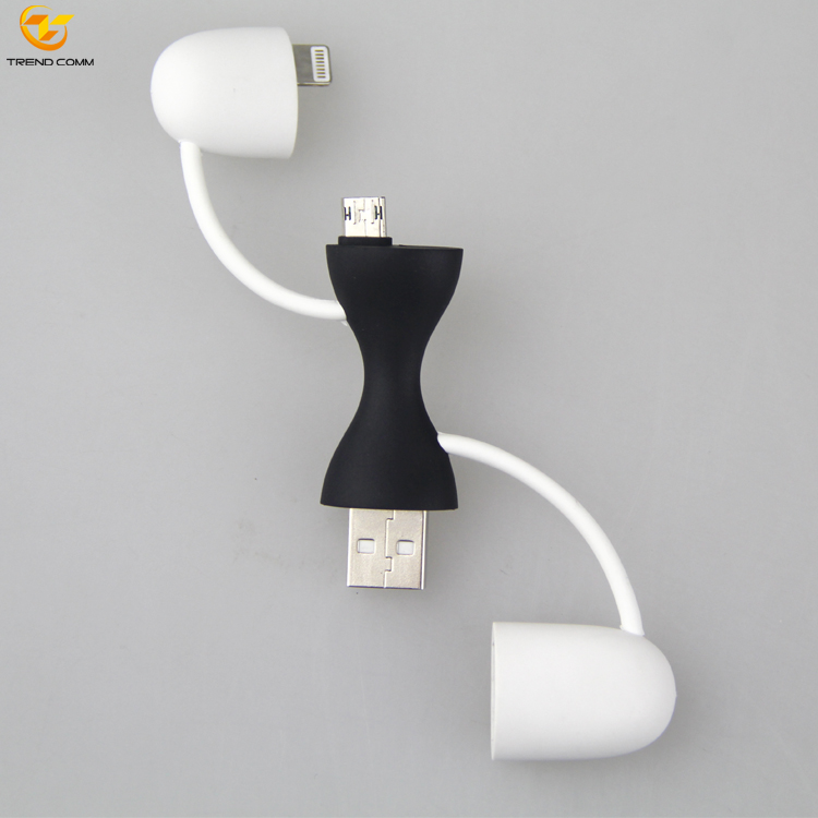 2 в 1 мини-USB кабель универсальный микро телефон зарядное устройство кабель