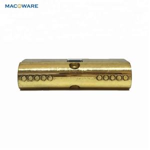 Wholesale Quality Satin Brass 54-100mm Double Turn Brass Mortise <b>Lock</b> Door <b>Lock</b> Security <b>Small</b> Oval Cylinder - Product Image 4