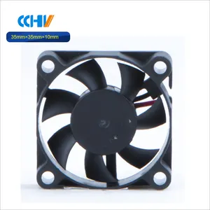 Mini ventilateur de refroidissement axial, dispositif de ventilation, 35x35x10 5v 12v 24v dc