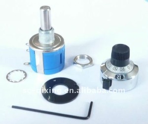 Potentiomètre rotatif <span class=keywords><strong>10k</strong></span> WXD3590 avec bouton - Product Image 5