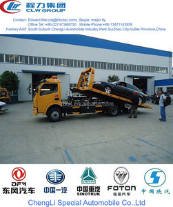 Dongfeng récupération dépanneuse, plat dépanneuse camions, dépanneuse remorquage camion - Product Image 4