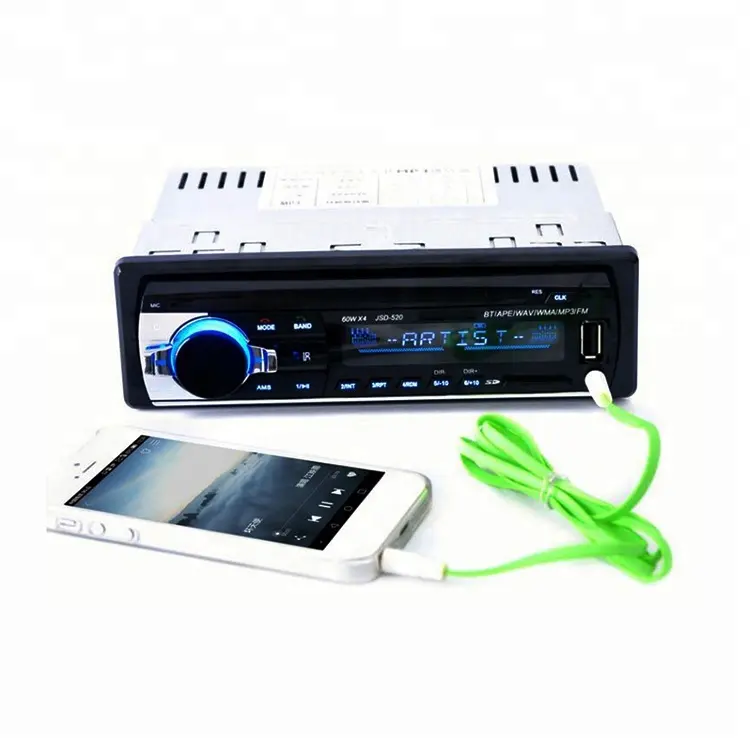 الحديثة عالية الجودة سيارة cd mp3 لاعب مع FM/USB/SD فتحة للبطاقات-في