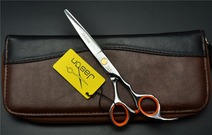 303 #   Ciseaux de coiffure de qualité supérieure Jason de 6 pouces, JP 440C, ciseaux professionnels pour barbiers, ciseaux à effiler, ciseaux à cheveux - Product Image 2