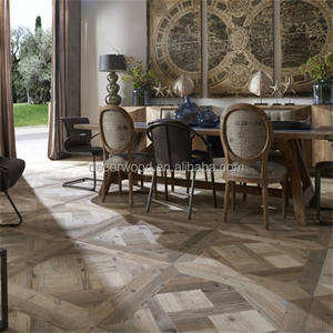 <span class=keywords><strong>Parquet</strong></span> en chêne massif Versailles blanc lavé - Product Image 3
