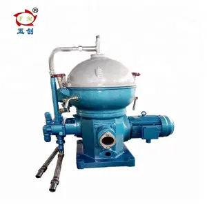 Manual discharge small capacity disc separator diesel oil lube oil centrifuge