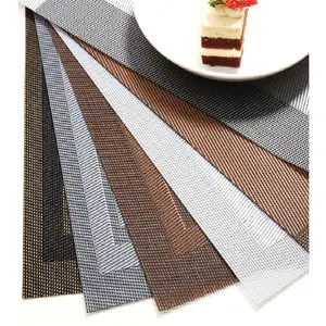 6 pz/lotto di Vetro della Tazza del PVC Tessuto Del Vinile Tavolo Tovaglietta <span class=keywords><strong>Set</strong></span> - Product Image 1