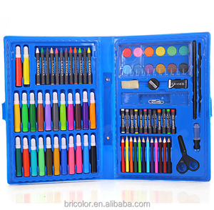 Set Artistico per Studenti con Scatola in Plastica, Set da <span class=keywords><strong>Disegno</strong></span> con Pennarelli ad Acqua e <span class=keywords><strong>Matite</strong></span> Colorate per Bambini - Product Image 2