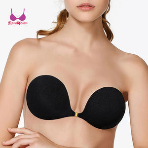 Soutien-gorge invisible sans bretelles <span class=keywords><strong>Wonderbra</strong></span> sexy pour femmes, push-up, auto-adhésif, sans dos, soutien-gorge gratuit, sous-vêtements - Product Image 2
