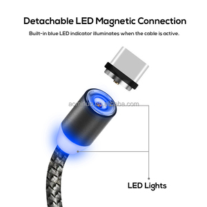 3 Trong 1 <span class=keywords><strong>T</strong></span>ừ Cáp USB Loại-C IOS Micro Nam Châm Đa Sạc Cáp Dữ Liệu - Product Image 4