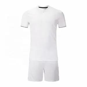 Jersey Klub Sepak Bola Desain Terbaru Kaus Kit Anak Sepak Bola Sublimasi Kustom untuk Tim