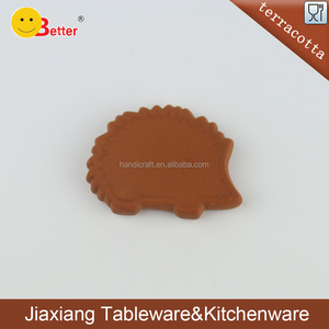 Bruine Suiker Savers Terracotta Items Voor Keuken Kookgerei