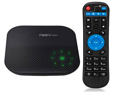 T95V Pro Android 6.0 tv digital por cable set top box S912 Octa core 2 GB/16 GB 4 K HD WiFi de Dual 2017 mejor caja de la tv