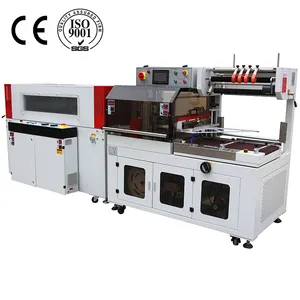 Fully Automatic High Speed Note Book And Magazines Printing Bags POF Film Thermal Side Sealer Wrapper Machine