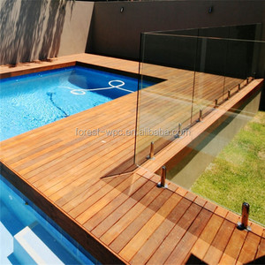 สระว่ายน้ำกันน้ำสนามแบดมินตันพื้นไม้ - Product Image 1