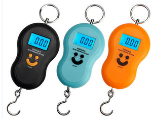 Kim Hoa Điện Tử <span class=keywords><strong>Mini</strong></span> Kỹ Thuật Số Xách Tay Trọng Lượng Cơ Thể Quy Mô Móc Đèn Nền Nụ Cười Xách Tay Hành Lý Quy Mô - Product Image 2