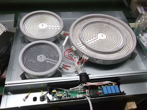 Calentamiento rápido 6200 w vitrocerámica, vitrocerámica eléctrica con cena gran zona de calentamiento, cerámica <span class=keywords><strong>cocina</strong></span> multiuso - Product Image 3