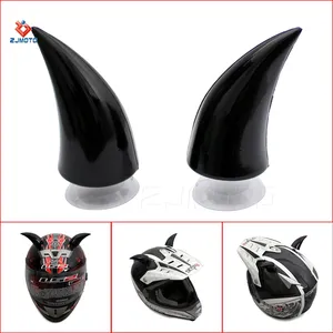 Motorcycles Rubber Helmet Decoration Horn Fits On Almost Any Helmet