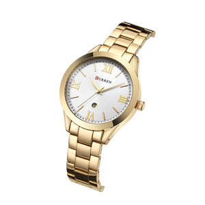 CURREN 9007 Orologio da <span class=keywords><strong>Donna</strong></span> in <span class=keywords><strong>Oro</strong></span> Rosa, <span class=keywords><strong>Orologi</strong></span> al Quarzo di Marca di Lusso, Orologio da Polso Femminile, Orologio da Ragazza, Relogio Feminino - Product Image 6