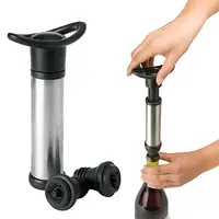 Stainless Steel Professional Wine Saver Vacuum Pump mit 2 Valve Air Bottle Stoppers