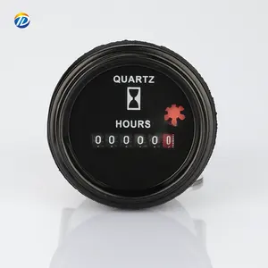 Good quality LY748 AC DC 12V 24V 36V Mechanical Industrial excavator mechanical equipment timer hour meter digital counter