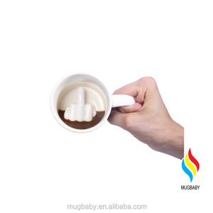 OEM Creative <strong>Middle</strong> <strong>Finger</strong> Wholesale Ceramic <strong>Mugs</strong> Travel Coffee <strong>Mug</strong> - Product Image 6