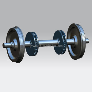 Standard <span class=keywords><strong>locomotive</strong></span> pièces de pièce forgéee roues Chine - Product Image 2