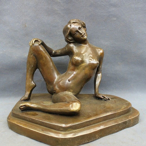 <span class=keywords><strong>Estatuas</strong></span> <span class=keywords><strong>de</strong></span> Mujer Desnuda <span class=keywords><strong>de</strong></span> Bronce <span class=keywords><strong>de</strong></span> Tamaño Real, Figura Femenina Sexy en Posición <span class=keywords><strong>de</strong></span> Cuclillas para Decoración <span class=keywords><strong>de</strong></span> Jardín - Product Image 5