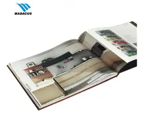 カスタマイズされた完璧な製本ブックレットカタログリーフレットパンフレット/雑誌印刷
