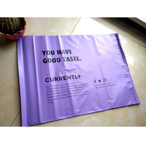 Personalizzato guarnizione di auto di Plastica viola Sacchetto della posta Corriere/espresso con il vostro logo - Product Image 6