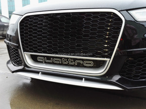 Jc Sportline A6 S6 à <span class=keywords><strong>RS6</strong></span> caméra choisir Chrome <span class=keywords><strong>Quattro</strong></span> PP et ABS matériau pare-chocs avant avec Grill pour <span class=keywords><strong>Audi</strong></span> A6 13 - 15 - Product Image 4