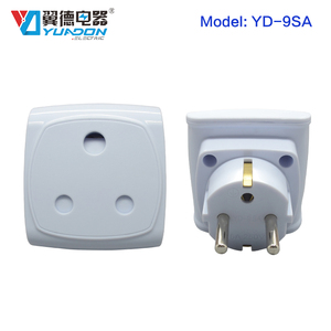 Điện EU Nam Phi Ổ Cắm Để EU Adaptor Euro Châu Âu Travel Adapter Chuyển Đổi Cắm YD-9SA - Product Image 3