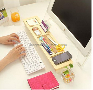 Organisateur <span class=keywords><strong>de</strong></span> <span class=keywords><strong>bureau</strong></span> <span class=keywords><strong>en</strong></span> <span class=keywords><strong>bois</strong></span> massif sur le clavier, pour la maison et le <span class=keywords><strong>bureau</strong></span> - Product Image 4