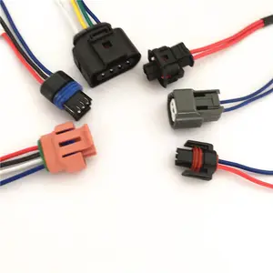 7440 7443 T20 Plugs Sockets Extension Wire Harness For Turn Signal Reverse Light Bulbs Socket 12V-24V 18AWG 15CBM配線
